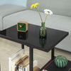 SoBuy FBT65-SCH, Side Table End Table Living Room Table with Storage Shelf
