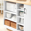 SoBuy FKW105-WN, Kitchen Storage Trolley Kitchen Cabinet Cupboard Kitchen Island