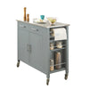 SoBuy FKW108-HG, Kitchen Storage Trolley Cart + Free Bathtub Rack FRG104-N