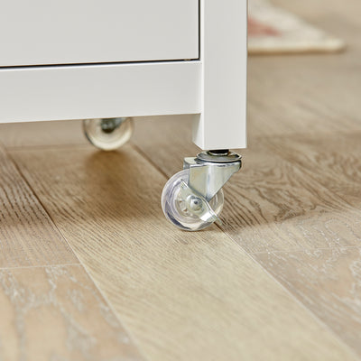 SoBuy FKW46-WN, Kitchen Trolley Kitchen Serving Storage Trolley Cart, White