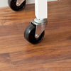 SoBuy FKW49-W, Wooden 3 Tiers Serving Trolley on Wheels, Home Kitchen Trolley Cart