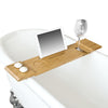SoBuy FRG104-N, Bamboo Bathtub Rack, Bath Tub Shelf Tray with iPad/Mobile Phone