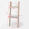 SoBuy FRG110-WN+FRG111-WN+FRG112-WN, Ladder Shelf Set, Shelving Storage Display Units & Desk