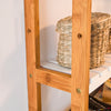 SoBuy FRG28-WN, Bamboo 3 Tiers Wall Shelves, Bathroom Kitchen Living Room Storage Racks