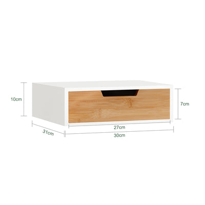 SoBuy FRG179-WN, Coffee Capsule Holder Stand Box, Teabags Storage Case, White