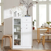 SoBuy FSB32-W, Sideboard with 2 Doors and 2 Drawers, Storage Cabinet Cupboard