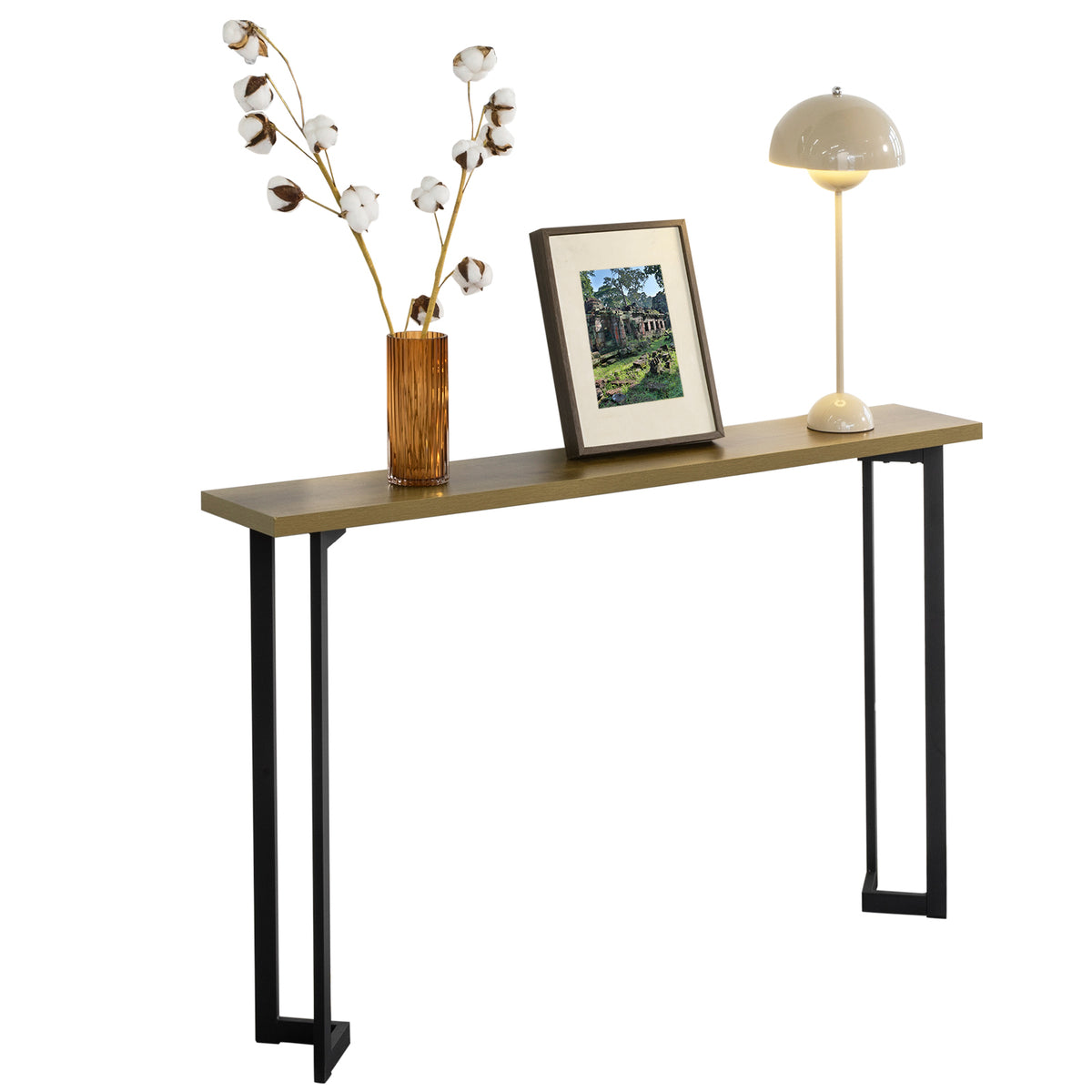 SoBuy FSB50-PF, Console Table Hall Table Side Table End Table Living Room Table Sofa Table, Brown