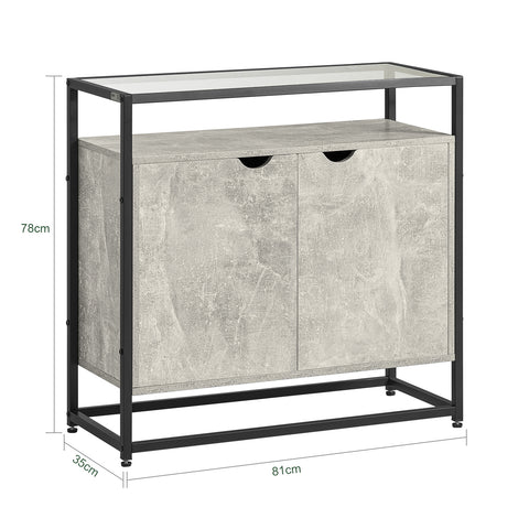 SoBuy FSB55-HG, Sideboard Console Table Storage Cabinet Cupboard Sideboard
