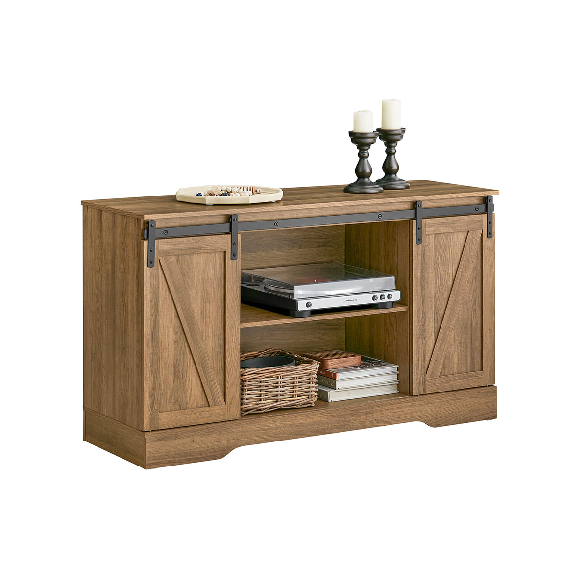 SoBuy FSB60-BR, Storage Cabinet Sideboard Cupboard Hall Cabinet, Brown