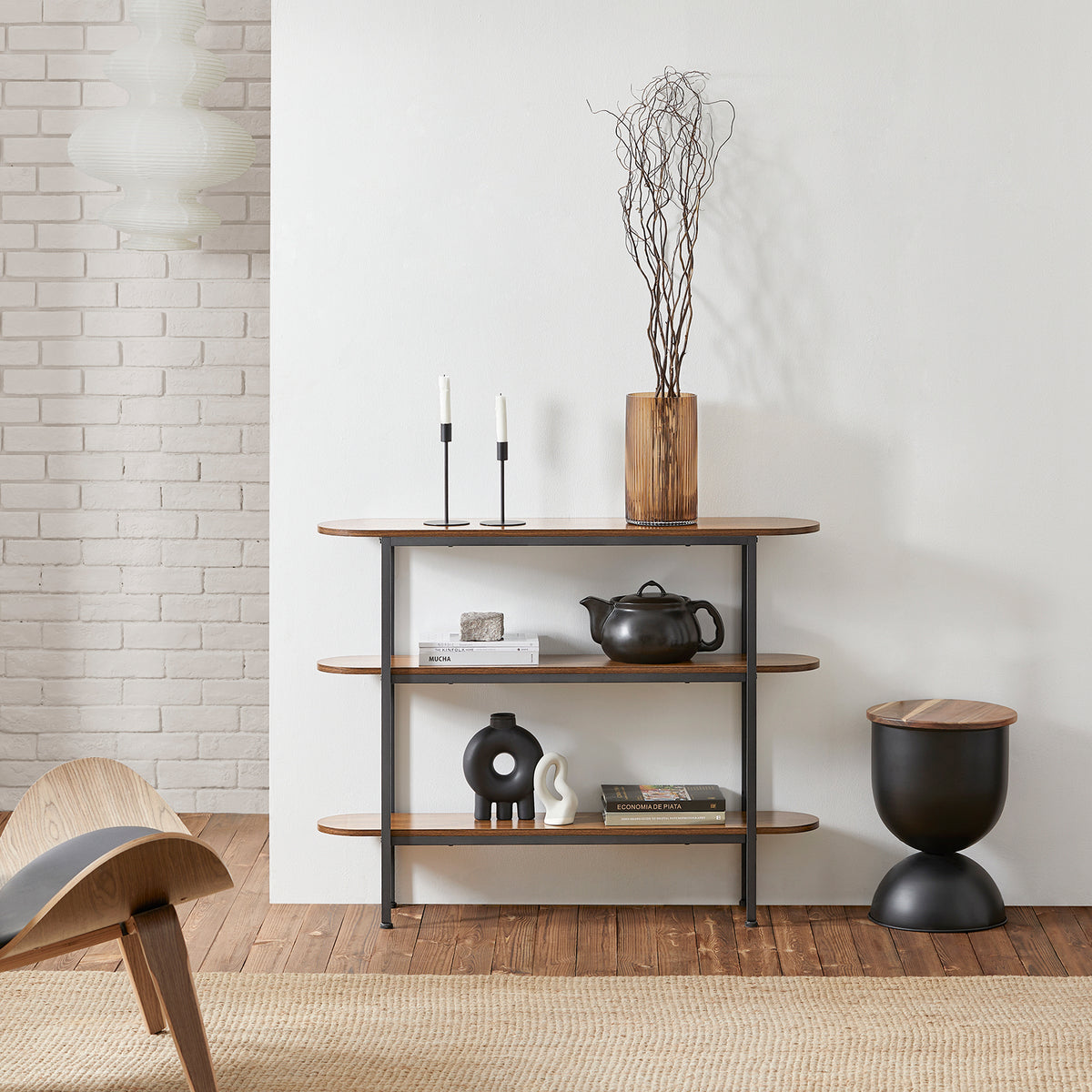 SoBuy FSB67-WS, Console Table Hall Table Living Room Table Side Table End Table, White