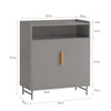 SoBuy FSB73-HG, Sideboard Storage Cabinet Cupboard Dining Room Living Room Hallway Cabinet