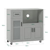 SoBuy FSB78-HG, Sideboard Microwave Cabinet Dining Room Cupboard Kitchen Trolley