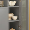 SoBuy FSB82-HG, Sideboard Side Cabinet Microwave Cabinet Storage Cabinet Cupboard
