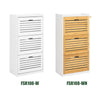 SoBuy FSR108-W, 3 Drawers Shoe Cabinet Shoe Rack Shoe Storage Cupboard Organizer Unit