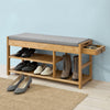 SoBuy FSR47-N+FHK06-N, Hallway Furniture Set, Shoe Bench and Wall Coat Rack