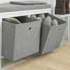 SoBuy FSR81-HG, 2 Baskets Hallway Bedroom Storage Bench Shoe Bench