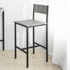 SoBuy FST53-HGx2, Set of 2 Bar Stools, Kitchen Barstools High Chairs