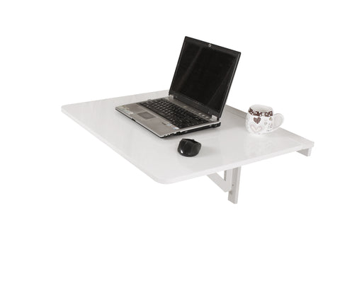 SoBuy FWT01-W, Folding Wall-mounted Drop-leaf Table Desk, Kitchen Dining Table Desk