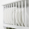 SoBuy KCR04-W, Wall Mounted Kitchen Plate Cup Rack, Kitchen Storage Rack Shelf