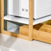 SoBuy KCR07-WN, Kitchen Shelf Organizer Microwave Shelf Kitchen Appliances Storage Shelf