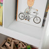 SoBuy KMB19-W, Children Kids Bookcase Storage Display Rack Organizer Holder