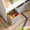 SoBuy KMB34-W, Children Bookcase Toy Shelf Storage Display Shelf Rack Organizer