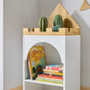 SoBuy KMB42-W, Children Bookcase Toy Shelf Children's Room Storage Display Rack