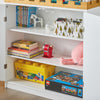 SoBuy KMB44-W, Children Storage Display Chest Cabinet, Children Bookcase Toy Shelf