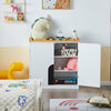 SoBuy KMB44-W, Children Storage Display Chest Cabinet, Children Bookcase Toy Shelf