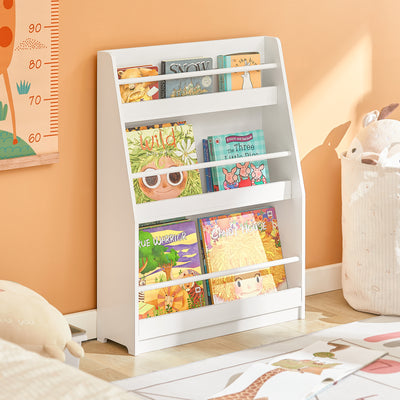 Pre-sale SoBuy KMB45-W, Children Bookcase Toy Shelf Storage Display Rack Organizer Holder, White