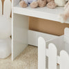 SoBuy KMB52-W, House Shape Children Bookcase Toy Shelf Storage Display Shelf Rack