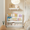 SoBuy KMB56-W, Children Kids Bookcase Book Shelf Toy Shelf Storage Display Shelf