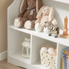 SoBuy KMB57-W, Children Kids Bookcase Book Shelf Toy Shelf Storage Display Shelf
