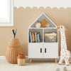 SoBuy KMB58-W, Children Kids Bookcase Toy Shelf Storage Display Shelf Rack
