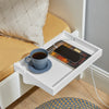 SoBuy NKD01-W, Bedside Shelf Clip-on Hanging Shelf Table Tray