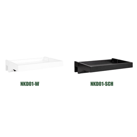 SoBuy NKD01-SCH, Bedside Shelf Clip-on Hanging Shelf Table Tray