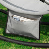 SoBuy OGS28-HGx2, Set of 2 Outdoor Garden Rocking Chair Relaxing Chair Sun Lounger