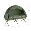 SoBuy OGS32-GR, 1 Person Foldable Camping Tent with Bed, Air Mattress Camping Bed