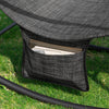 SoBuy OGS47-MS, Outdoor Garden Rocking Chair Relaxing Chair Recliner Sun Lounger
