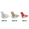 SoBuy OGS47-R, Outdoor Garden Rocking Chair Recliner Sun Lounger with Side Bag